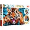 Пазл Trefl Crazy Shapes С глазу на глаз с тигром 600 эл. (11110)