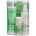 Подарочный набор Comex Green Tea: гель для душа 250 мл + спрей для волос 150 мл + дезодорант + парфюмированная вода 8 мл