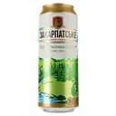 Пиво Перша приватна броварня Закарпатське Оригінальне світле 4.1% з/б 0.5 л (818888)