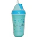 Термочашка з трубочкою Baby-Nova блакитна 250 мл (3965431)