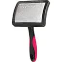 Пуходерка для котів та собак Croci з антистатиком та напиленням велика 11.5x9 см червона (C6067430)