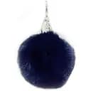 Брелок Yes з пушком Navy Fluffy, 9 см, чорний (558116)