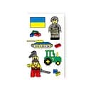 Набор временных татуировок Герои конструктор Tattooshka L-58