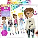 Набір для творчості Crayola Creations Юний дизайнер, з наліпками та трафаретами, 40 сторінок (04-1178)