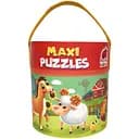 Пазлы Roter Kafer Ферма 2 в 1 в тубусе 63 элемента (RK1080-01)