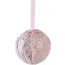 Шар Yes! Fun пушистый с декором 8 см розовый (973541)