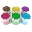 Набор глиттера для био-тату №1 Большой Fresh Tattoo glitter-set-big-6x-2, 6 цветов по 12 мл