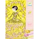 Набор для рисования блестками Djeco Блестящие наряды (DJ09500)