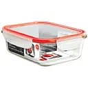 Контейнер термостойкий стеклянный Fackelmann с герметичной пластиковой крышкой 370 мл (76011)