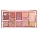 Набір тіней для повік LN Professional Multi-Finish Eyeshadow Palette, відтінок 401, 10 г