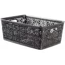 Кошик Violet House Ажур Dark Grey 14 л (0504 №4 Ажур DARK GREY б/кр. 14 л)