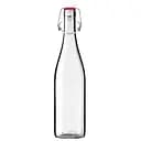 Пляшка для вина Mazhura Rein з бугельним корком 750 мл прозора (mz730308)