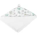 Уголок махровый Home line тедди 90х90 см белый с кофейным и ментоловым (179691)