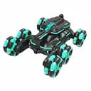 Радіокерована машинка-трансформер YL 81-01 з парогенератором, пультом 2.4 Ghz, акумулятором 3.7 V, підсвічуванням, Синя