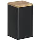 Ємність для зберігання сипучих Kela Kiril 11.5х11.5х19 см 1.6 л чорна (17889)