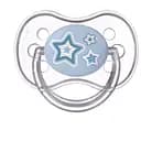 Пустышка Canpol babies Newborn baby силиконовая круглая 6-18 мес. голубая (22/563_blu)