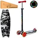 Самокат детский MAXI iTrike JR 3-055-1-WP12 с подсветкой