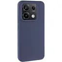 Чехол Silicone Cover Lakshmi (AAA) для Xiaomi Redmi Note 13 5G Темно-синий / Midnight blue