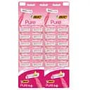 Набор бритв без сменных картриджей BIC Pure 3 Lady Pink 24 шт.