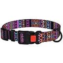 Ошейник для собак BronzeDog Urban застежка пластиковая этническая S