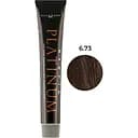 Крем-краска для волос Hipertin Utopik Platinum 6.73 Темный блонд песочно-золотистый 60 мл