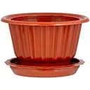 Вазон для цветов Ekodeo 0.6 л терракотовый (P88901BR)