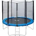 Батут TK-Sport B-20556 діаметр 183 см із захисною сіткою, батут на пружинах зі сходами