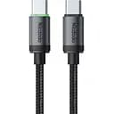 Кабель Mcdodo Type-C to Type-C 60W Cable with Charging Light 1 м Чорний