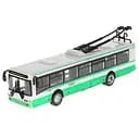 Игрушечная модель троллейбуса "Автопарк" 6407A инерционная Зеленая