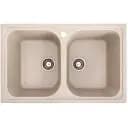 Кухонная мойка Platinum 7950 Equatoria гранитная глянцевая с креплением 79x50 см сафари (000035794)