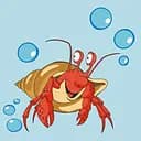 Картина за номерами "Краб в мушлі" 15097-AC 30х30 см