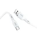 Кабель Hoco Type-C Prime charging data cable X65, 1метр 3 Аа білий