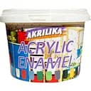 Эмаль акриловая антикоррозионная 5 в 1 коричневый Akrilika 0.75 л