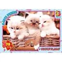 Детский пазл G-Toys Домашние любимцы постер 70 элементов (AN130)