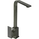 Смеситель кухонный Platinum PVD 7104 BW поворотный однорычажный из нержавеющей стали черный (SP000033662)