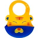 Слюнявчик силиконовый Mega Zayka Тигр MGZ-0603-2