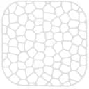 Решетка в раковину IdeaHome 30 см металлик (1152-IH-металлик)