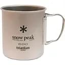 Кружка Snow Peak MG-044R Titanium Single Wall Cup 600 мл