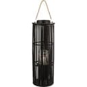 Свічник J-line з бамбука вуличний 80 см чорний (11048)