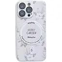 Чехол Epik TPU+PC Secret Garden with MagSafe для Apple iPhone 16 Pro 6.3 White