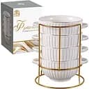 Набор бульониц S&T Франческа на стойке 600 мл 4 шт. (3624-00)