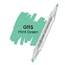 Маркер двосторонній М'ятно-зелений, G115, 99IDEAS