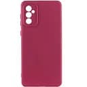 Чохол TPU GETMAN Liquid Silk Full Camera для Samsung Galaxy A56 5G Бордовий / Marsala