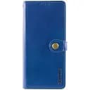 Кожаный чехол-книжка Getman Gallant (PU) для Samsung Galaxy S24 Ultra Синий