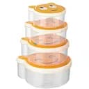 Набір пластикових контейнерів Heinner 4 шт. (HR-QL-BS4S) 