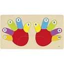 Пазл-вкладиш Goki Ручки, 14 елементів (57875G)