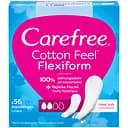 Ежедневные прокладки Carefree Cotton Feel Flexiform 56 шт.
