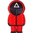 Іграшка-антистрес Pop It Гра в кальмара Наглядач Трикутник (С 50306)