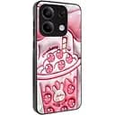 TPU+PC чохол Prisma Fluffie для Xiaomi Redmi Note 13 5G Strawberry