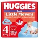 Подгузники-трусики для мальчиков Huggies Little Movers Pants 4 (9-14 кг) 108 шт.